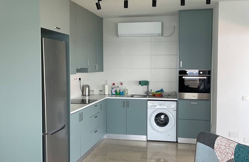 Larnaca Apartment | Stunning Top-Floor Beachfront Apartment