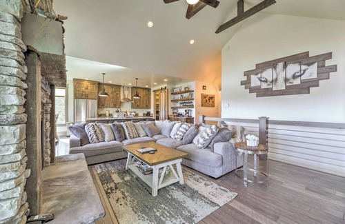 Star Valley Ranch House | Stunning Valley Home w/Furnished Deck & Mtn Views