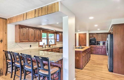 Burnsville Cabin | Stunning Views: Mountaintop Cabin in Burnsville!