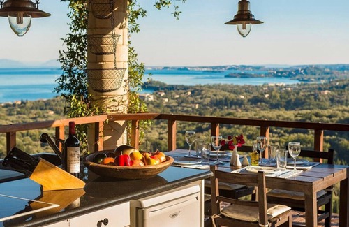 Agios Markos Villa | Stunning Villa Oasis & Open Air Living Spaces