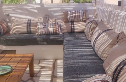 Ios Town Villa | Stunning Villa Roof top with sea view, Ios, Greece