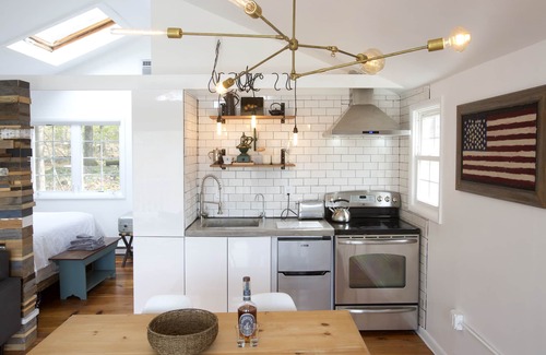 Shady Ski Chalet | Stunning Woodstock NY Chalet with panoramic Catskill Mountains Views