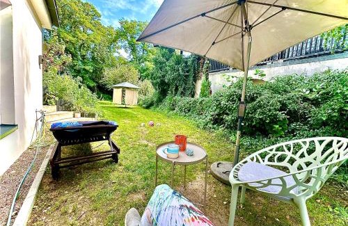 Caputh Apartment | Stylisches See-Studio mit Badezugang & Garten