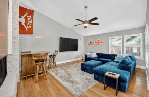 North Austin Civic Association House | Stylish 3BR Home + Private Pool
