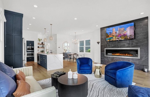St. Joseph Historic Neighborhood House | Stylish Downtown Escape with Game Room and Office!