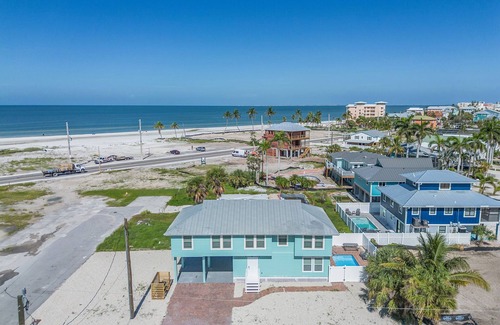 Mid Island House | Stylish Home, Private Heated Pool, Steps to Sugar White Sand Beach!