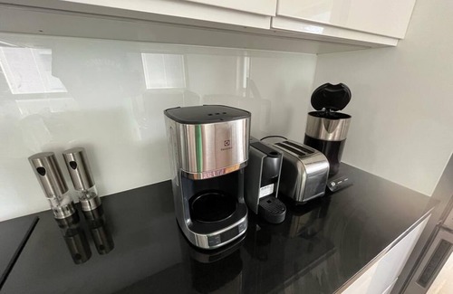 Espoo Apartment | Stylish new apartment with indoor access to metro and shopping center.