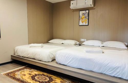 Taman Melaka Raya Apartment | Stylish Room for Families, Oasis