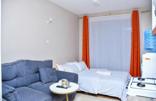 Kiambu Apartment | Stylish Studio with Rooftop Pool in Nairobi-JoJo Homes