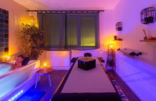 Amiens Apartment | Suite ZEN 32m2 Centre ville Spa & Table massage &Parking