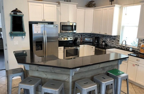 Villages of Crystal Beach House | Summer spots still open: Emerald Escape (5kings, 4doubles, 6bath)