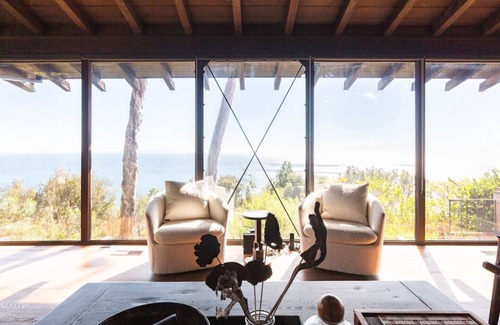 Eastern Malibu House | Summertime Malibu - Private 3 BD Retreat w/Panoramic Ocean Views and Hot Tub