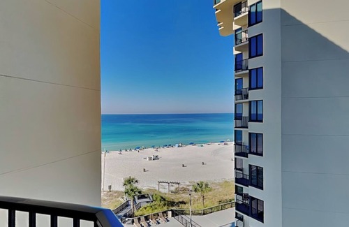 Panama City Beach Condo | Sunbird Beach Resort #712 East | Gulf View + Amenities
