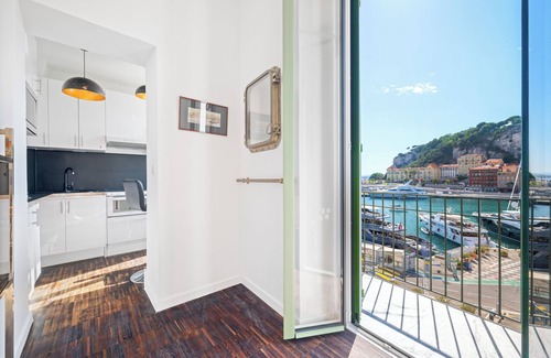 Lazaret Apartment | Sunlight Properties - Capitaine 54 - 1 Bed rental apartment, balcony, port view