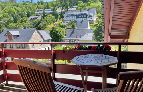 Schwalefeld Apartment | Sunny Holiday Apartment with 3 Balconies and Stunning Mountain Views