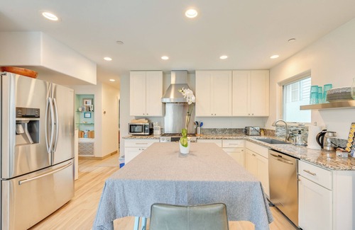 Mission Beach House | Sunny San Diego Home w/Patio - Steps to Beach!