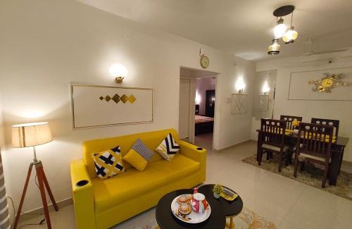 Shaikpet Apartment | Sunny Stay - Fully Furnished 2BHK Apartment with Kitchen, Wi-Fi & Smart TV