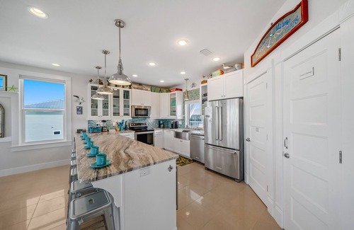 Seagrass House | Sunnyside Up: Steps to the Beach, Great views, Private pool, Pet friendly