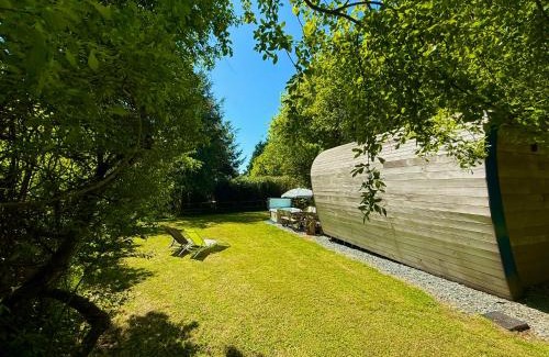 Newton Ferrers Apartment | Sunridge EcoPod with Private Hot Tub