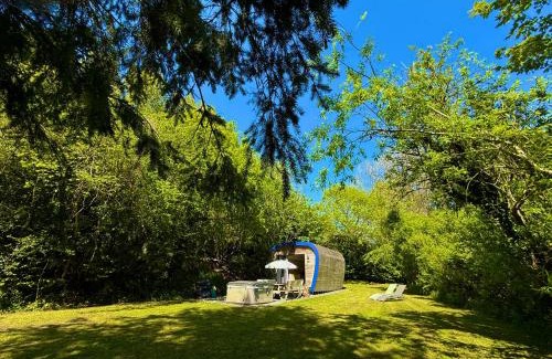 Newton Ferrers Apartment | Sunridge EcoPod with Private Hot Tub