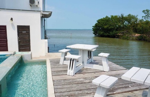 Belize City Apartment | Sunrise Seaview Studio with Pool & Deck, 1st Floor