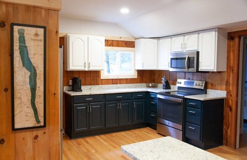 Teall Beach House | Sunset on the Bank Dog Friendly, Dock & Fire Pit