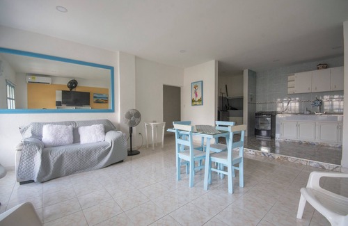Cartagena Apartment | Sunset over Cartagena Bay