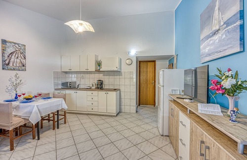 Maslenica Apartment | Sunset Sea View Blue Apartment, Jasenice, Croatia