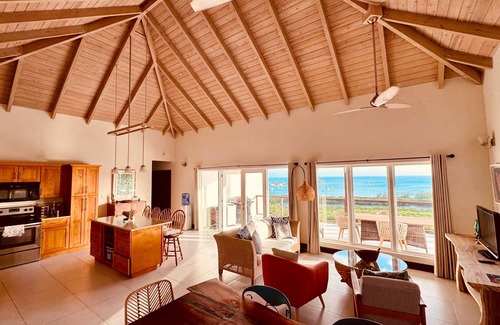 Jennings Apartment | Sunset Sol–Breathtaking Ocean Views near Hermitage Bay and Jolly Harbour Antigua