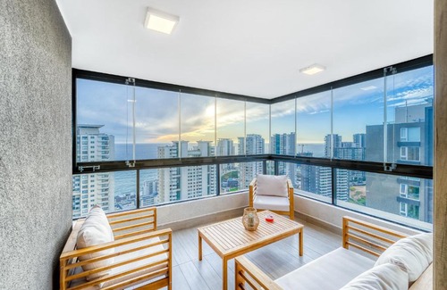 Concon Apartment | Sunshine Coast 3D 2B c/ Vista al Mar