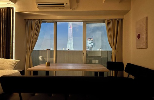 Sumida Apartment | Super Skytree View/Asakusa area/Direct train to Shibuya,Shinjuku/Penham House