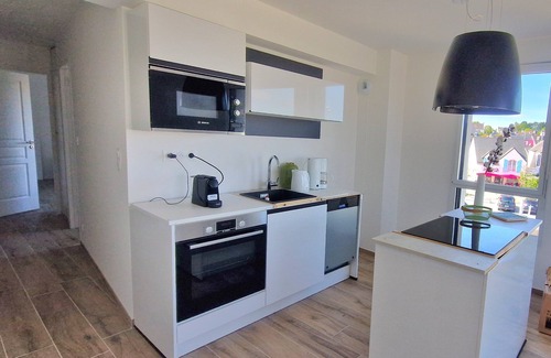 Morgat Apartment | Superb apartment, FULL SEA VIEW, 50 m from the beach