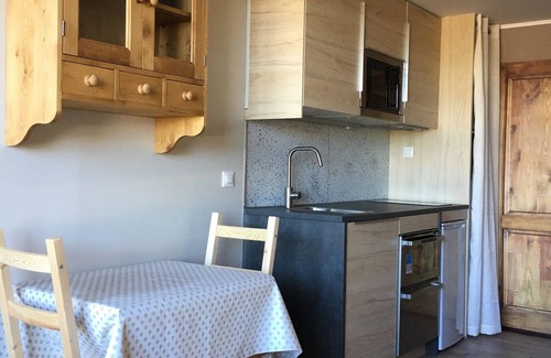 Les Menuires Apartment | Superb studio - 2/3 people with private internet connection