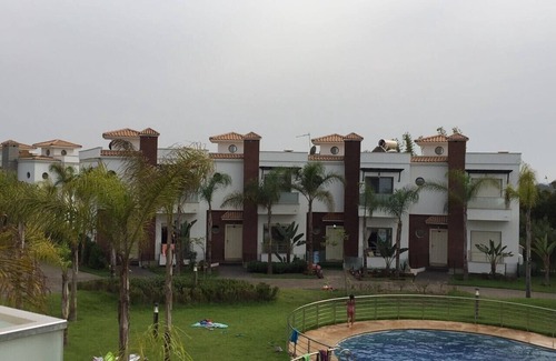 Skhirat Plage Villa | Superb Triplex villa in Skhirat in beautiful secure residence swimming pools air games