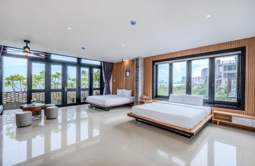 Tho Quang Beach Villa | Svy Ocean View Villa - Beachfront - Only 20m to the Beach