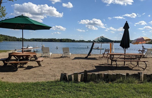 Fergus Falls Cabin | Swan Lake Resort & Campground - Lakeside Cabin #3