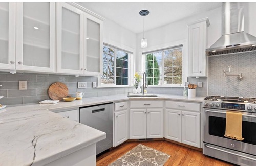 Beaverton House | Swim Spa + Hot Tub, Private backyard, 6 Bedrooms