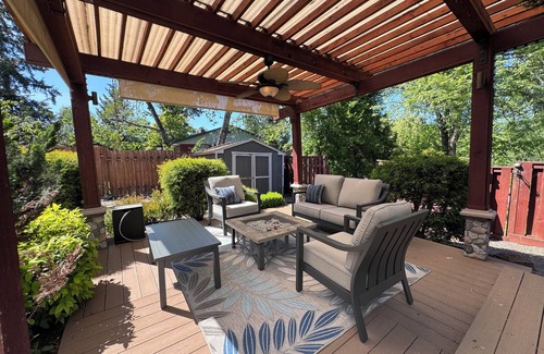 Beaverton House | Swim Spa + Hot Tub, Private backyard, 6 Bedrooms