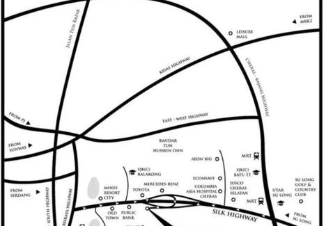 Seri Kembangan Apartment | Symphony Tower - Studio, High Floor, Self Check in, Free Parking, Free Netflix, 200mbps WIFI WIFI