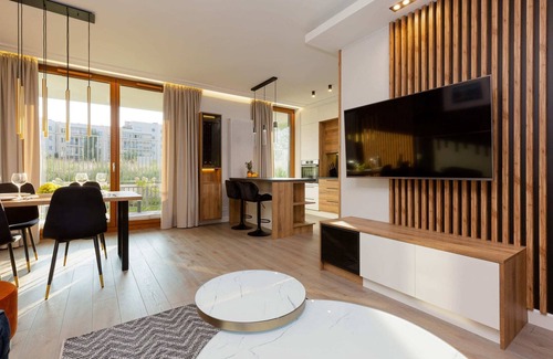 Ursynow Apartment | Szajnowicza 9 Warsaw | Stylish Premium Apartment | Parking & Terrace