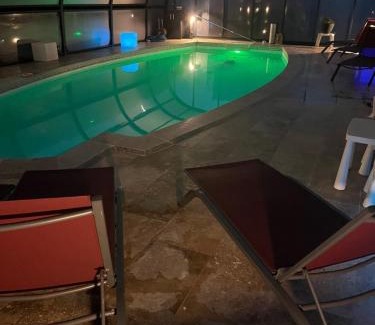 Moelan-sur-Mer Apartment | T1, spa privé accès piscine sauna