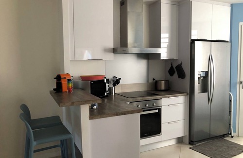 L'Ermitage-les-Bains Apartment | T2 apartment with Hermitage swimming pool 150 m from the lagoon.