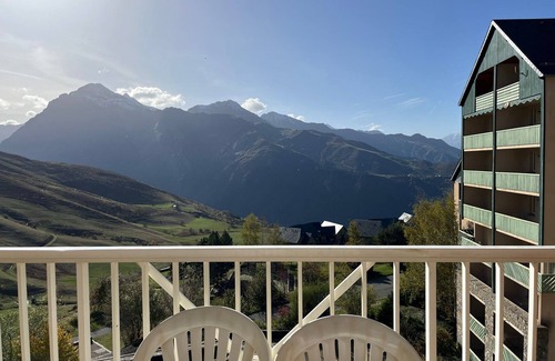 Peyragudes Apartment | T2 Apartment with balcony, free shuttle near the slopes in Peyragudes