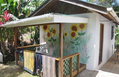 Castara Apartment | Tadpoles, Castara, Tobago garden view 5 minutes from the beach