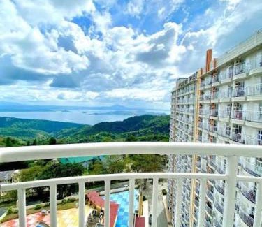 San Jose Hotel | Tagaytay Cityland Taal Lake View with balcony by SAB