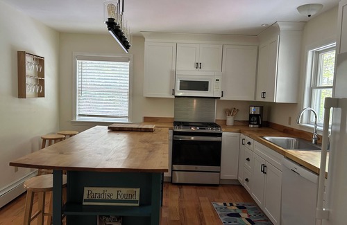 Hall Quarry House | Tall pines & lake view. Perfect location ctr of MDI! Close trails. Local owners