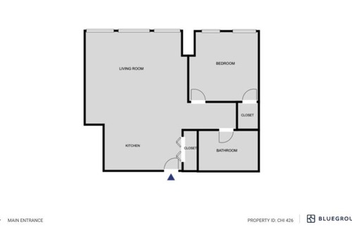 Illinois Medical District Apartment | Tasteful Medical District 1BR w/ Gym + W/D, 1 block to L, by Blueground