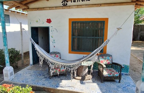 Puebloviejo Cabin | Tayrona Cabana at Chévere Beach: Ocean Views and Tropical Serenity
