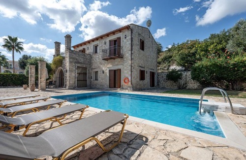 Agia Triada Villa | Teacher Cottage - Three Bedroom Villa, Sleeps 6