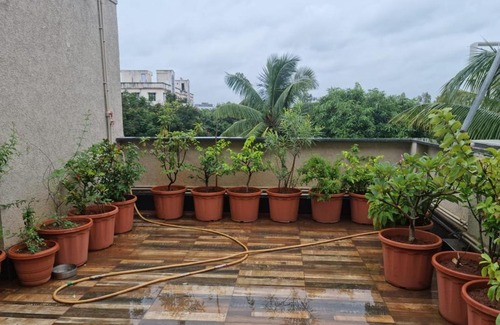 Begumpet Apartment | Terrace Garden